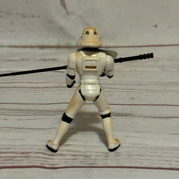 Star Wars Trilogy The Power Of The Force Dewback And Sandtrooper 1997 Kenner - Picture 10 of 10